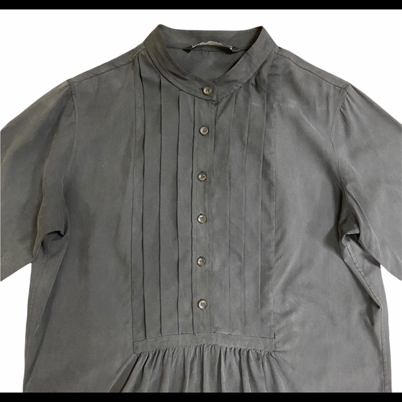 Peruvian Connection 100% Silk Tunic - Picture 7 of 7